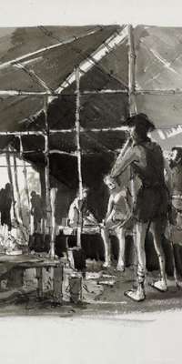 Jack Bridger Chalker, British World War II artist., dies at age 96